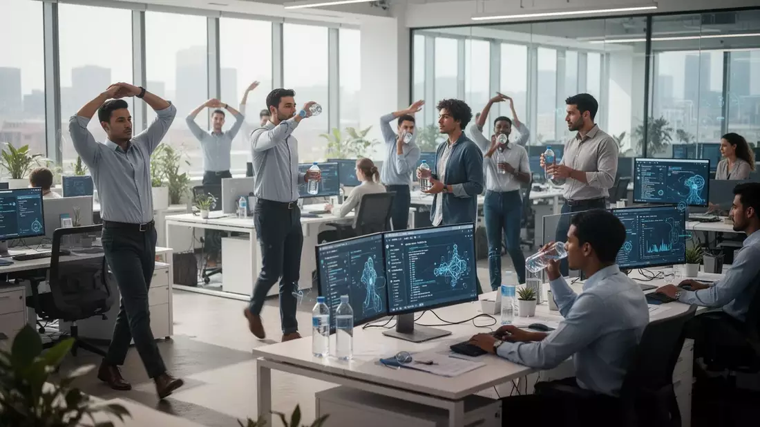 Studie: Kurze Gehpausen steigern Produktivität und Engagement