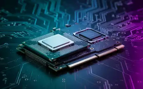 Nahaufnahme einer CPU und GPU auf dunkler, reflektierender Oberfläche. - Foto: über boerse-global.de