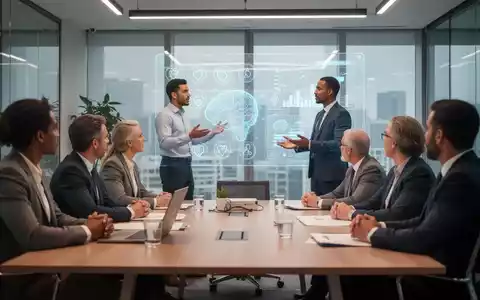 Eine Gruppe von Fachleuten diskutiert in einem modernen Konferenzraum über psychische Gesundheit und Prävention am Arbeitsplatz. - Foto: über boerse-global.de