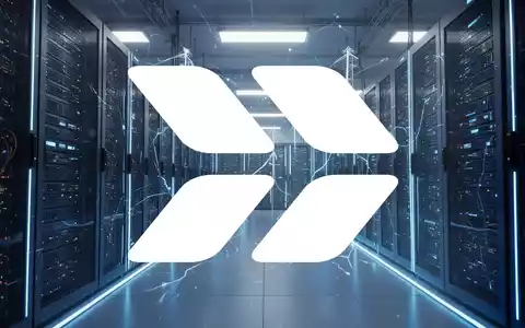 Abstrakte Darstellung der Energieversorgung für ein Rechenzentrum, mit leuchtend blauen Akzenten, die Wachstum und Innovation symbolisieren. - Foto: über boerse-global.de