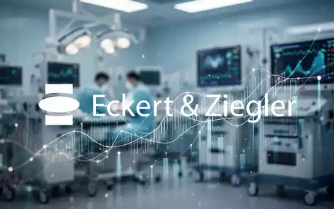 Abstrakte Szene des Medizintechniksektors mit subtilen leuchtenden Linien, die Datenfluss und Investitionen darstellen, vor verschwommenem Hintergrund von High-Tech-Medizingeräten. Ruhige, wohlhabende Stimmung. - Foto: über boerse-global.de