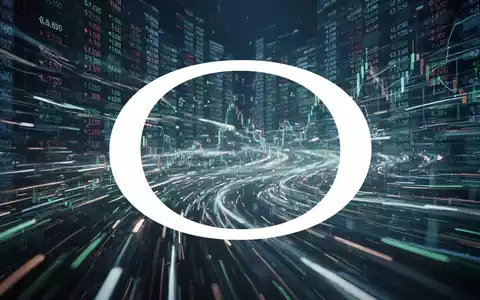 Abstrakte Darstellung von Datenströmen, die Aktienmarkttransaktionen und die Wiederveräußerung von Aktien symbolisieren. Dynamisch und geschäftig. - Foto: über boerse-global.de