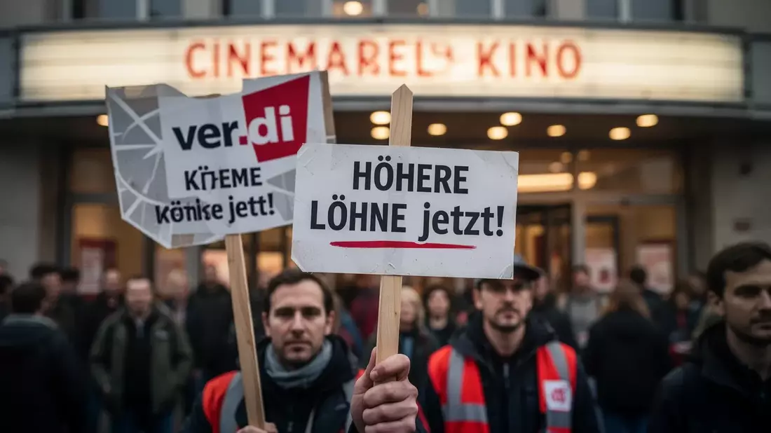 CinemaxX-Streik: ver.di fordert 15,80 Euro Mindestlohn