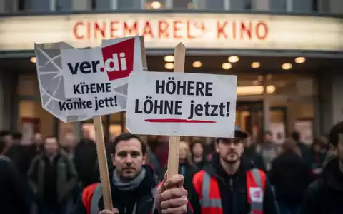 CinemaxX-Streik: ver.di fordert 15,80 Euro Mindestlohn - Foto: über boerse-global.de
