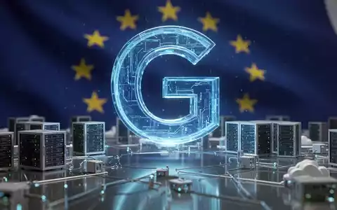 Ein stilisiertes, leuchtendes digitales 'G' für Gatekeeper, das über Miniatur-Serverracks und Cloud-Infrastruktur ragt. - Foto: über boerse-global.de