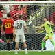 Romelu Lukaku trifft direkt nach seiner Einwechslung zum 4:1.  - Bild: Abbie Parr/AP/dpa