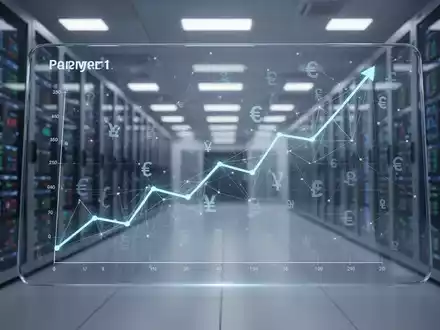 Digitale Zahlungsoberfläche mit Wachstumsdiagramm, das PayPals steigendes Zahlungsvolumen und globale Expansion symbolisiert. - Foto: über boerse-global.de