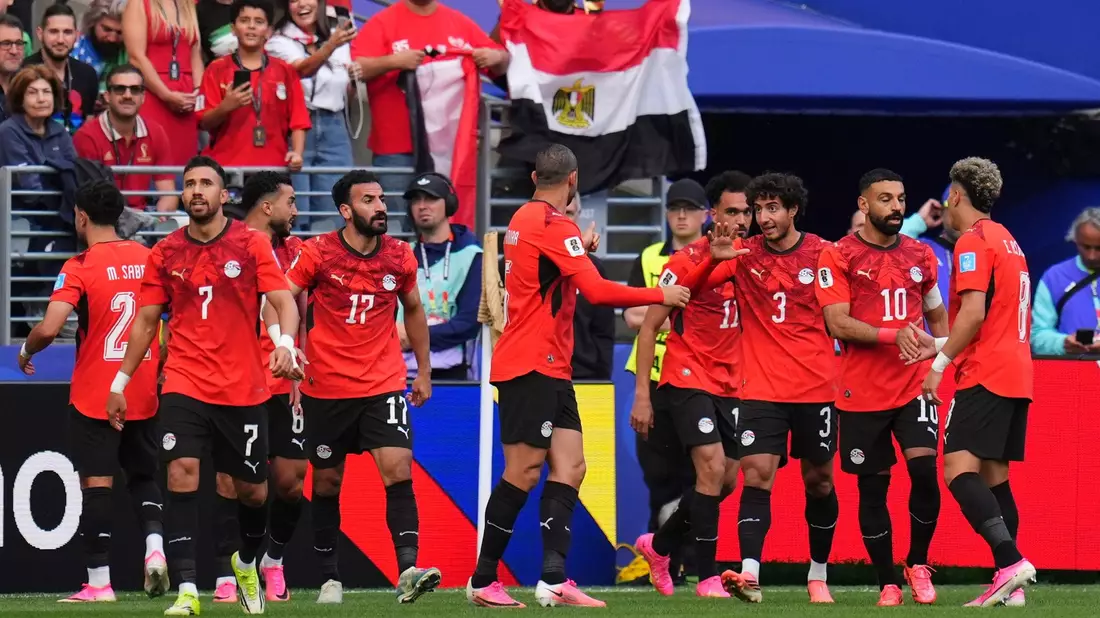 Ägypten ging früh in Führung. - Bild: Manu Fernandez/AP/dpa