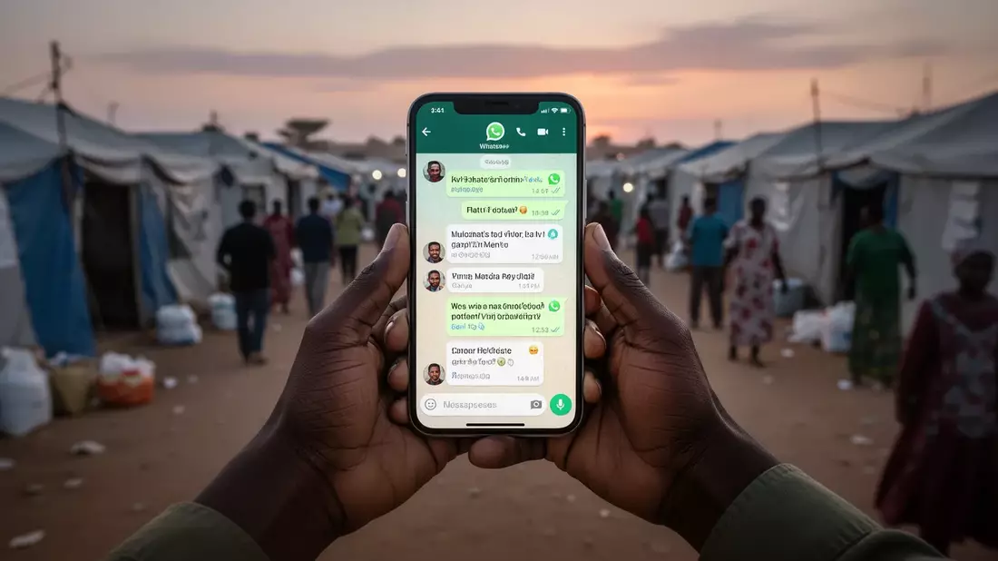 WhatsApp als Lebensader: Neue Führung und globale Krisen