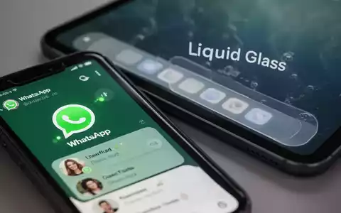 Smartphone- und Tablet-Bildschirme mit WhatsApp-Updates, grünem Punkt auf Profilbild und Liquid-Glass-Design. - Foto: über boerse-global.de