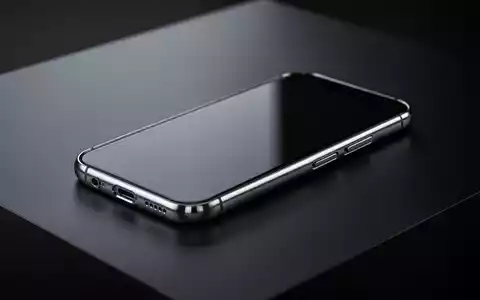Modernes Smartphone mit Titanrahmen, elegantes Design und Premium-Material auf dunklem Hintergrund. - Foto: über boerse-global.de