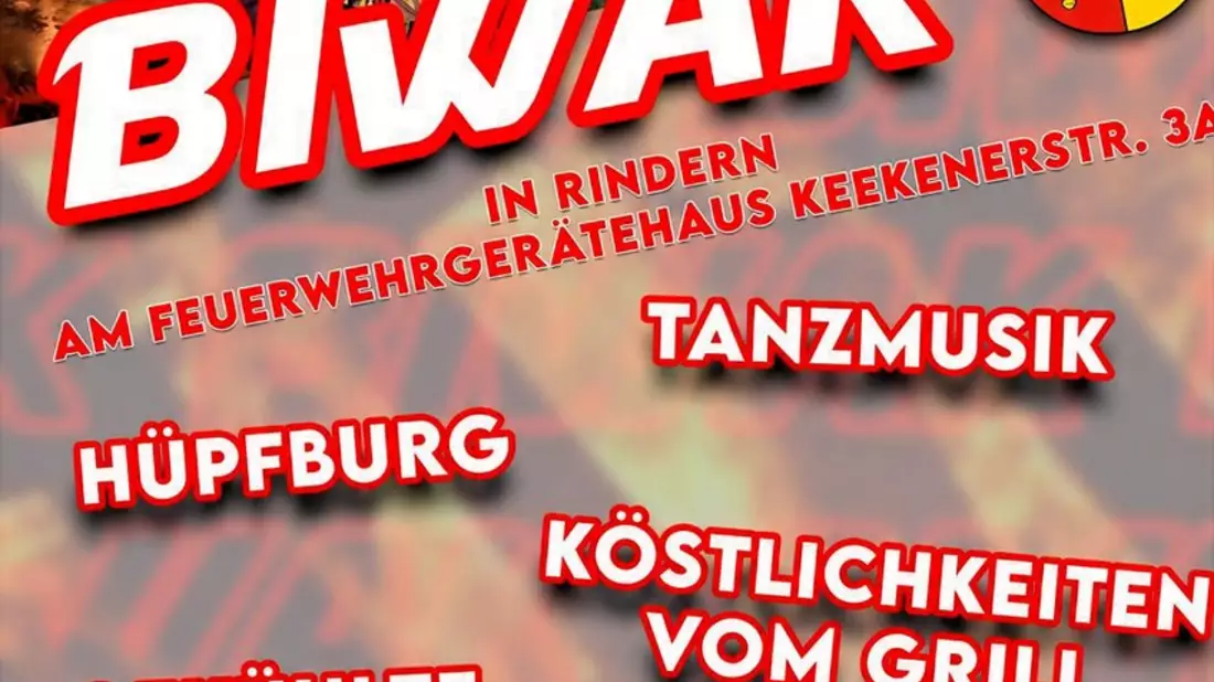 FW-KLE: Biwak des Löschzugs Rindern - Bild: presseportal.de