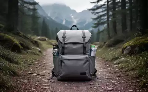 Ein minimalistischer Rucksack auf einem ruhigen Wanderweg, umgeben von Natur, symbolisiert leichtes Reisen und bewussten Verzicht. - Foto: über boerse-global.de