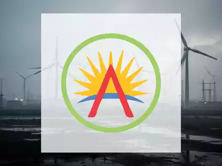 Eine abstrakte, atmosphärische Szene, die den Sektor der erneuerbaren Energien darstellt, mit einer gedämpften, nachdenklichen Stimmung, die finanzielle Verluste symbolisiert. - Foto: über boerse-global.de