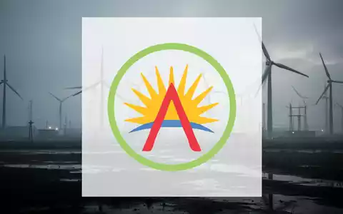Eine abstrakte, atmosphärische Szene, die den Sektor der erneuerbaren Energien darstellt, mit einer gedämpften, nachdenklichen Stimmung, die finanzielle Verluste symbolisiert. - Foto: über boerse-global.de
