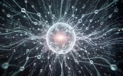 Glühendes, vernetztes neuronales Netzwerk, das künstliche Intelligenz darstellt, mit Datenströmen um einen zentralen Kern. - Foto: über boerse-global.de