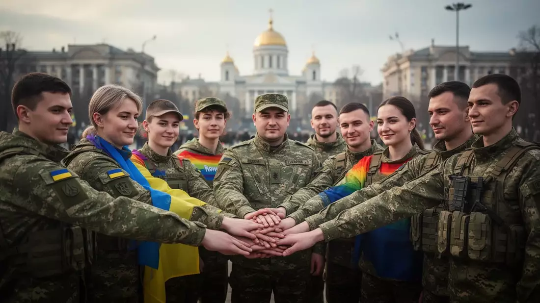 Ukraine-Krieg: LGBTQ-Kämpfer fordern rechtliche Anerkennung