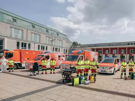 FW-E: Hitzewelle fordert Essener Rettungsdienst - Feuerwehr erhöht Fahrzeugvorhaltung und verstärkt Leitstelle - Foto: presseportal.de
