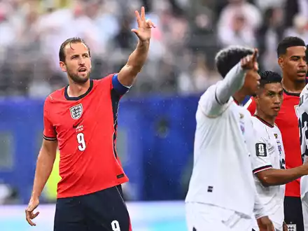 Steht nun bei drei Turnier-Toren: Harry Kane. - Foto: Tom Weller/dpa