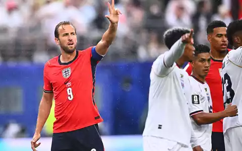 Steht nun bei drei Turnier-Toren: Harry Kane. - Foto: Tom Weller/dpa