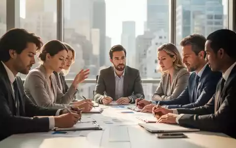 Eine Gruppe von Fachleuten bei einem Workshop, die Notizen machen und diskutieren, mit Fokus auf mentale Stärke. - Foto: über boerse-global.de