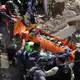 Der 11-jährige Moisés Calzadilla wurde lebend geborgen.  - Bild: Fernando Vergara/AP/dpa