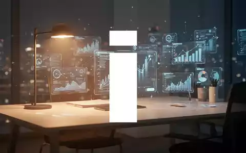 Eine abstrakte, atmosphärische Szene, die berufliches Lernen und Entwicklung darstellt, mit einem modernen Schreibtisch und digitalen Schnittstellen. - Foto: über boerse-global.de