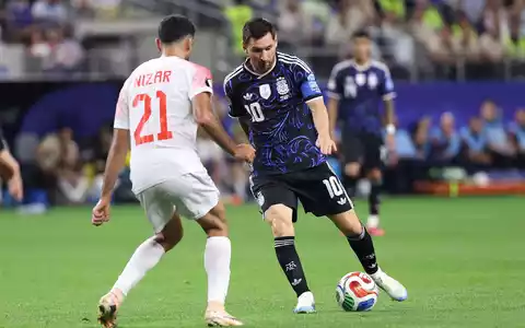 Lionel Messi wurde gegen Jprdanien eingewechselt. - Foto: Sam Hodde/AP/dpa