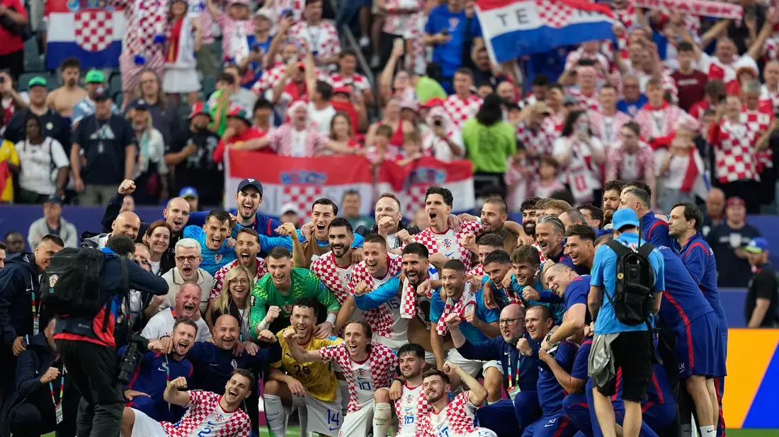 Kroatien bleibt im WM-Turnier. - Bild: Matt Slocum/AP/dpa