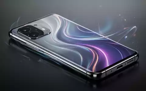 Nahaufnahme eines modernen Smartphones mit reflektierendem Bildschirm und Dreifachkamera auf einer minimalistischen Oberfläche. - Foto: über boerse-global.de