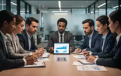 Professionelle sitzen an einem Konferenztisch, diskutieren und überprüfen Dokumente, was ein Probezeitgespräch symbolisiert. - Foto: über boerse-global.de