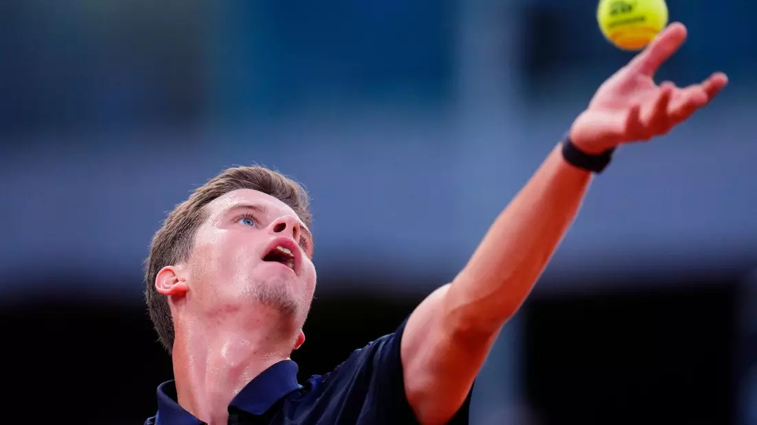 Alexander Blockx ist Zverevs erster Wimbledon-Gegner. (Archivbild) - Bild: Manu Fernandez/AP/dpa