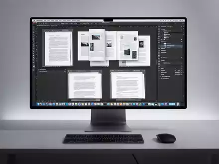 Moderner Mac-Desktop mit mehreren geöffneten PDF-Dokumenten, die digitale Produktivität und Dokumentenbearbeitungssoftware zeigen. - Foto: über boerse-global.de