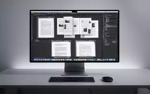 Moderner Mac-Desktop mit mehreren geöffneten PDF-Dokumenten, die digitale Produktivität und Dokumentenbearbeitungssoftware zeigen. - Foto: über boerse-global.de