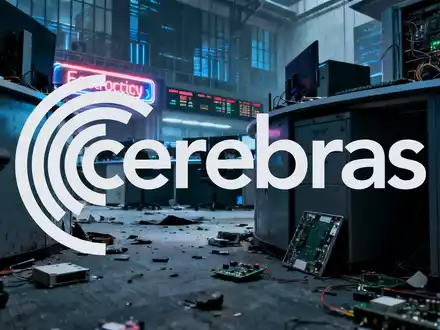 Abstrakte Darstellung des Technologiesektors mit starkem Marktabschwung und kühler Beleuchtung, die eine Korrekturstimmung vermittelt. - Foto: über boerse-global.de
