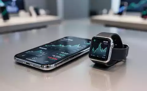 Ein Apple iPhone und eine Apple Watch liegen nebeneinander auf einer polierten Oberfläche, symbolisieren Preisstabilität inmitten von Marktveränderungen. - Foto: über boerse-global.de