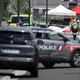 Die französische Polizei hat die Unglücksstelle abgesperrt. - Bild: Jean-Christophe Verhaegen/AFP/dpa