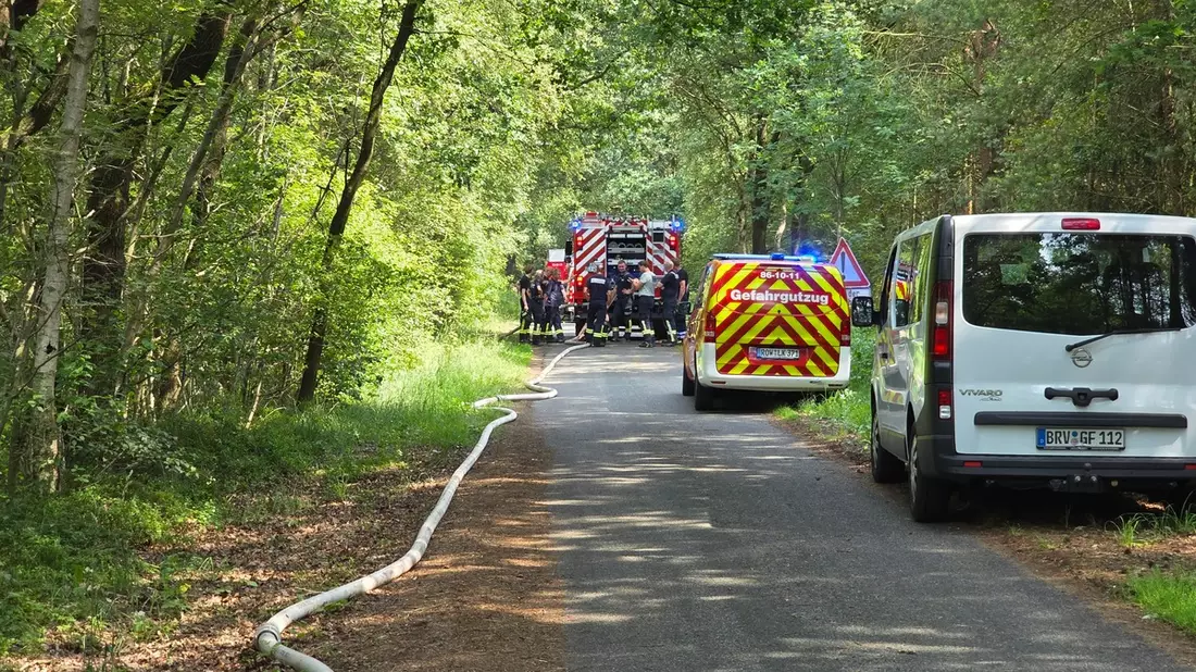 FW-ROW: Gasaustritt aus Flüssiggastank in Barkhausen - Bild: presseportal.de