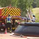 Die Feuerwehr ist mit einem großen Aufgebot bei dem Waldbrand in Rheinland-Pfalz im Einsatz.  - Bild: Thomas Frey/dpa
