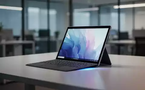 Ein Microsoft Surface Pro Tablet und Surface Laptop auf einem modernen Schreibtisch, die neue erschwingliche Gerätekonfigurationen zeigen. - Foto: über boerse-global.de