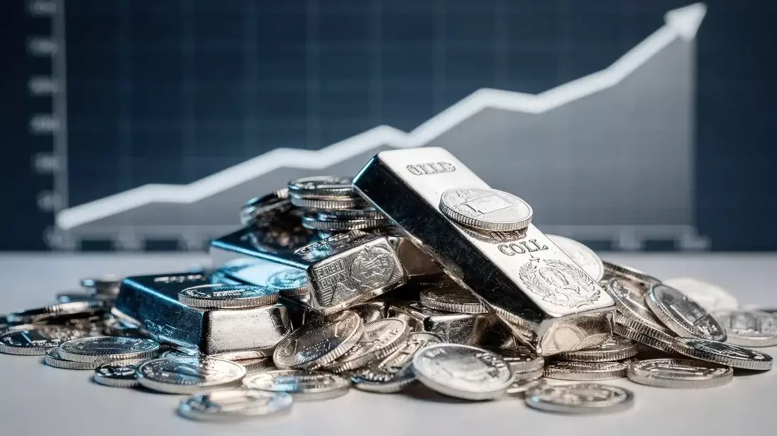 Plata cae 20% en junio: pronósticos opuestos entre JP Morgan y TD Securities