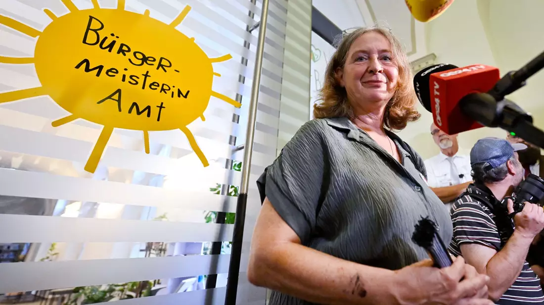 Es ist der zweite Wahlsieg der KPÖ in Folge in Graz. 2021 hatte Elke Kahr überraschend die ÖVP aus dem Bürgermeister-Amt verdrängt. - Bild: Hans Klaus Techt/APA/dpa