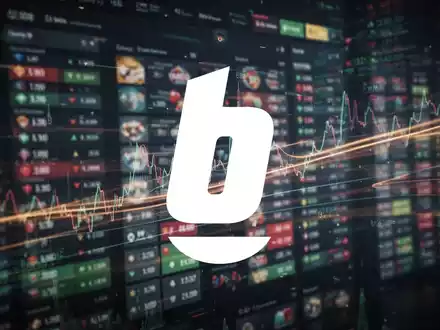 Abstrakte Darstellung des Online-Glücksspielsektors mit verschwommenen digitalen Schnittstellen und Lichtspuren, die Datenbewegung andeuten. - Foto: über boerse-global.de