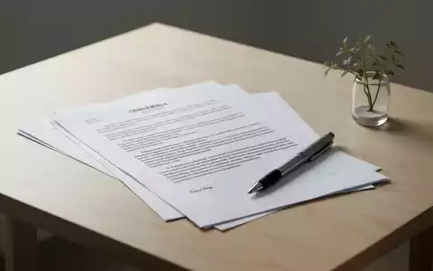 Ein minimalistischer Schreibtisch mit juristischen Dokumenten, einem Stift und einer kleinen Pflanze, die Klarheit und Planung symbolisieren. - Foto: über boerse-global.de