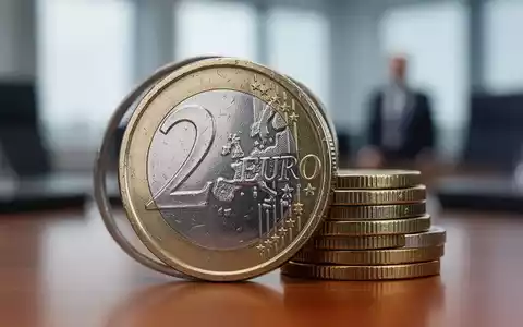 Eine Nahaufnahme einer deutschen Euromünze, teilweise verdeckt von einem Stapel kleinerer Münzen, symbolisiert finanzielle Reformen. - Foto: über boerse-global.de