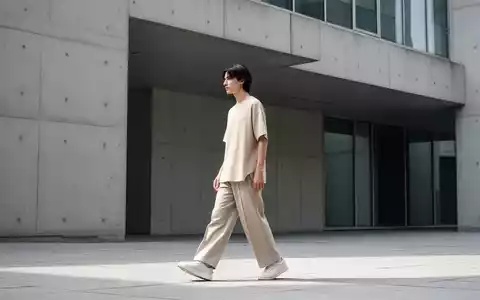Minimalistische Streetwear-Kleidung vor einem urbanen Hintergrund mit Betonstrukturen und weichem Licht. - Foto: über boerse-global.de