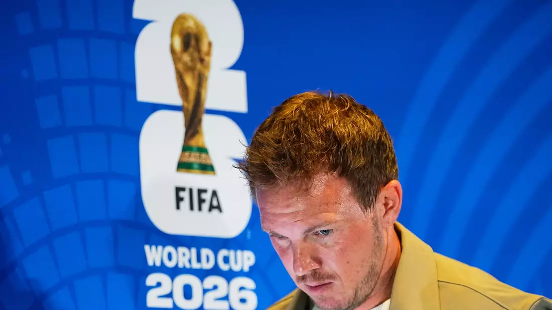 Julian Nagelsmann hat vor dem K.-o-Rundenspiel gegen Paraguay gesprochen. - Bild: Martin Meissner/AP/dpa