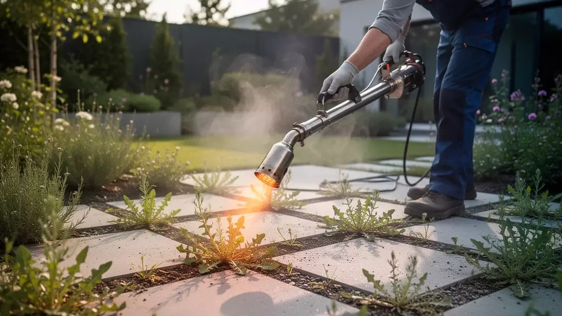 Garten ohne Chemie: Heißluft, Mähroboter & Tiny Forests