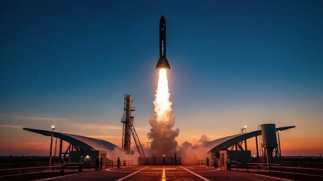 Rocket Lab cae un 46% pese al Nasdaq-100 y récords operativos