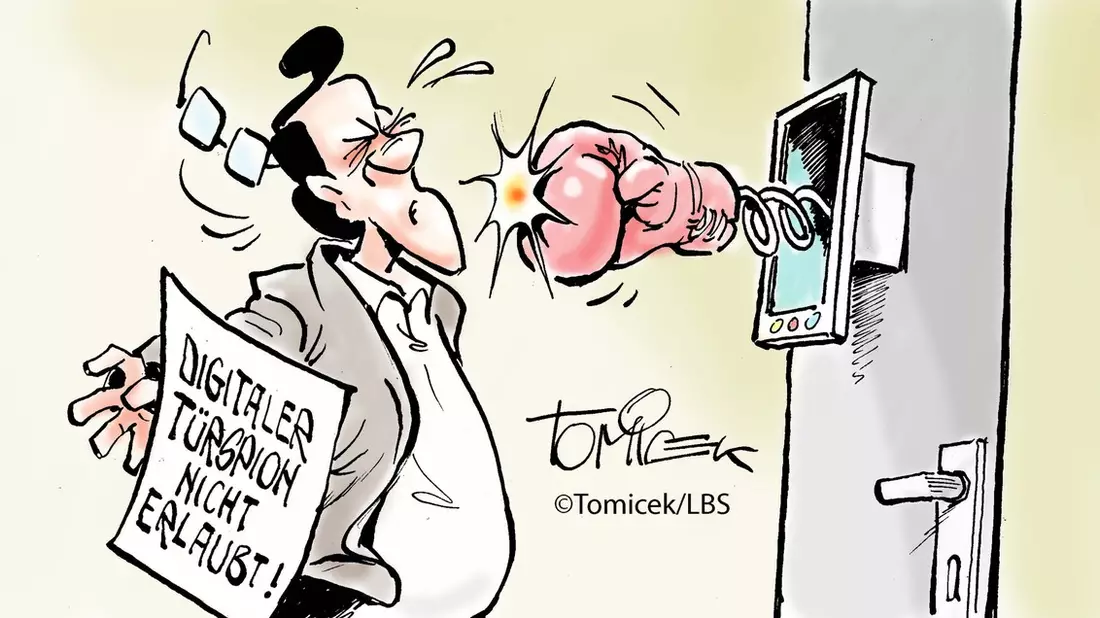 Überwachungsdruck / Digitaler Türspion war in WEG-Anlage nicht erlaubt - Bild: presseportal.de